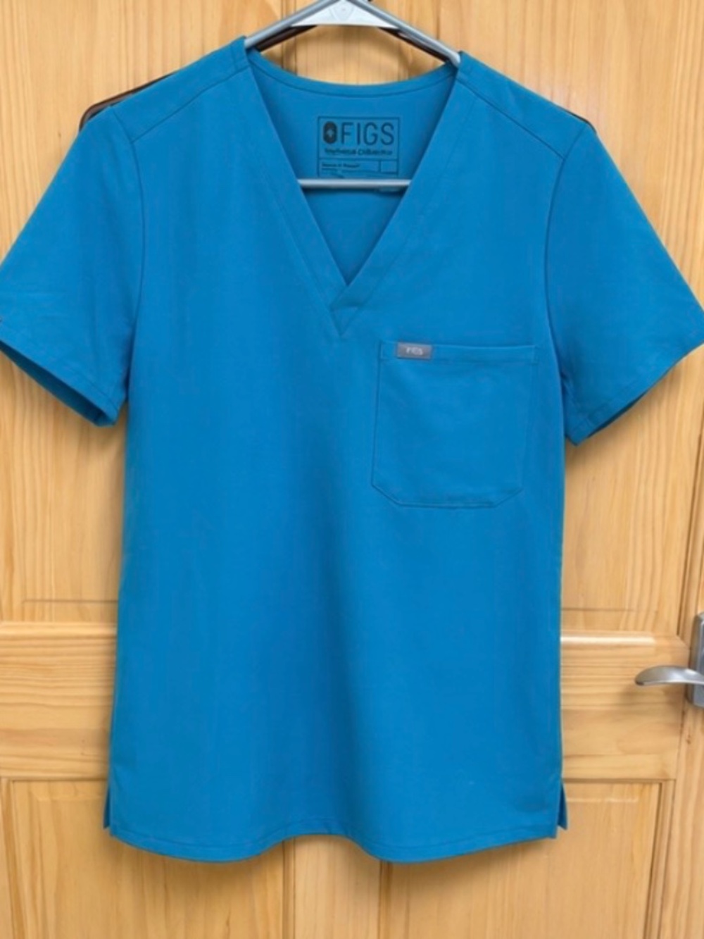Figs Scrubs Technical Collection Small Top - Blue